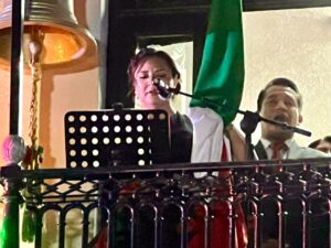 Llevó a cabo presidenta de San Pablo del Monte el tradicional Grito de Independencia