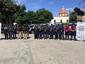 LA SSC FORTALECE ACCIONES DE PROXIMIDAD EN LA ZONA COMERCIAL DE CHIAUTEMPAN