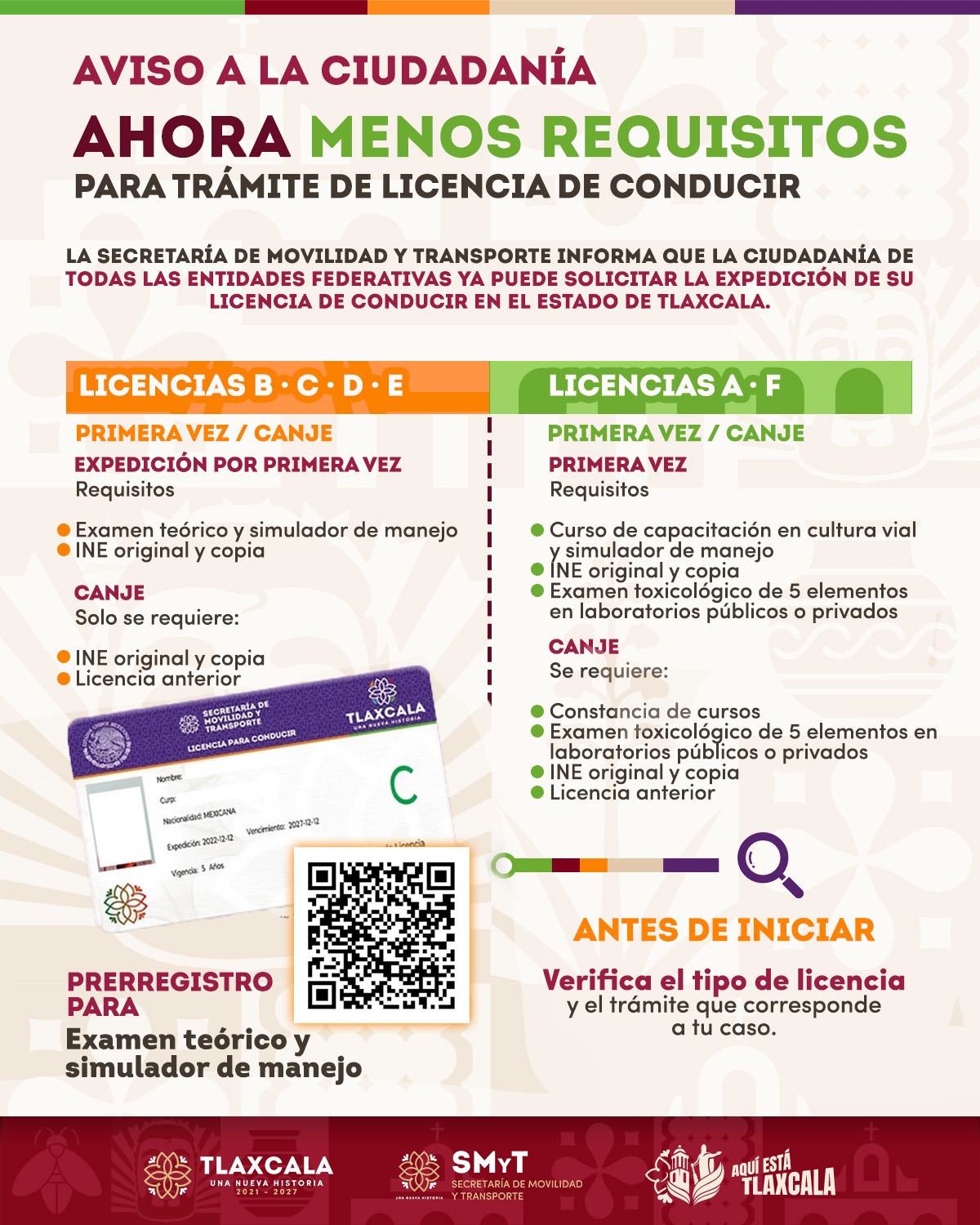 SMYT Licencias